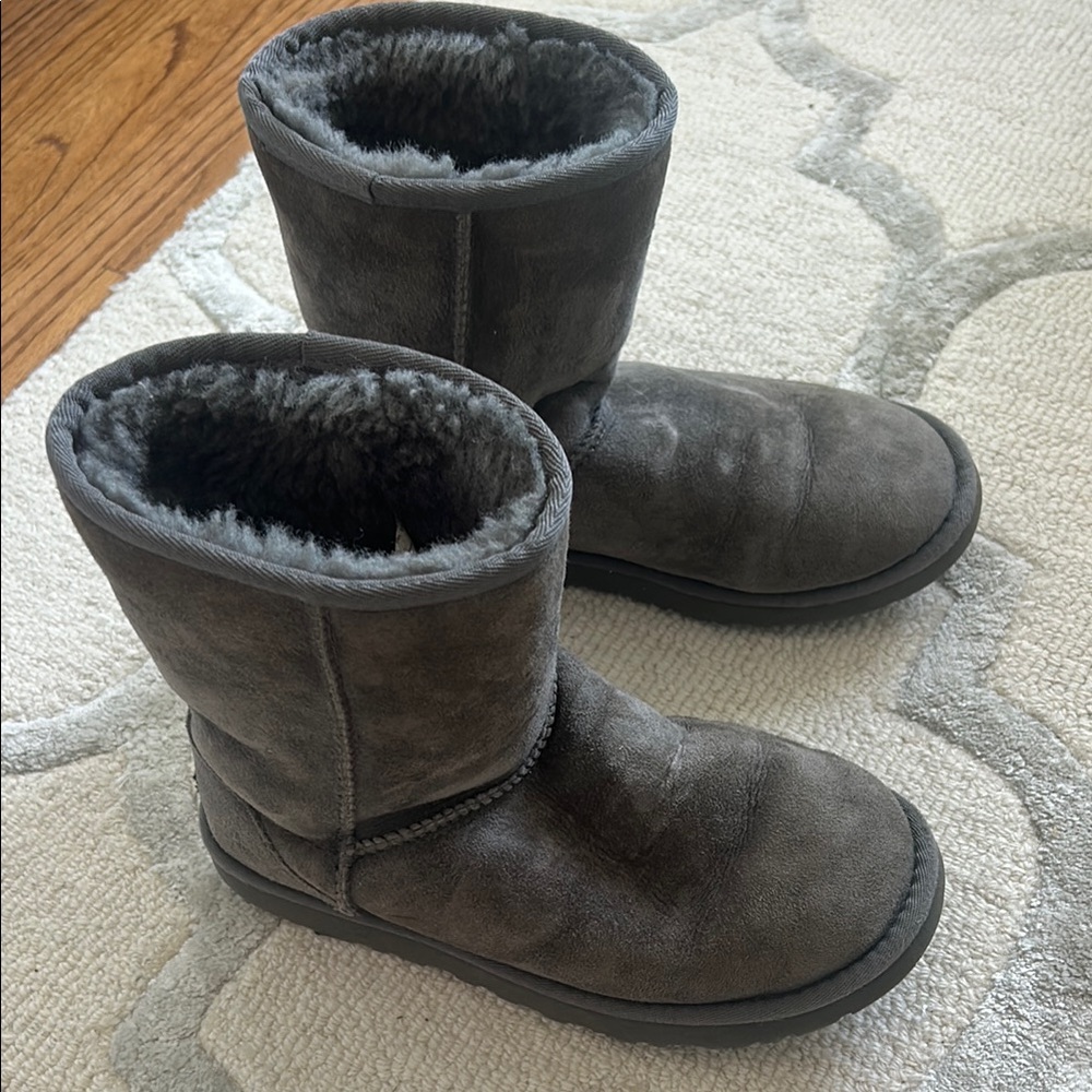 Gray Ugg boots